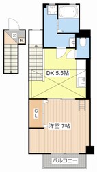 シダーコンフォール弐番館の物件間取画像